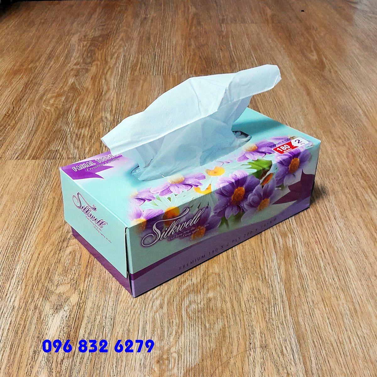 KHĂN GIẤY HỘP LỤA MỀM ĐỂ BÀN