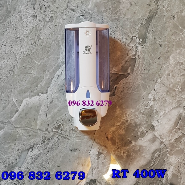 HỘP ĐỰNG NƯỚC RỬA TAY TREO TƯỜNG HỘP ĐỰNG DẦU GỘI ĐẦU TREO TƯỜNG-RT400W