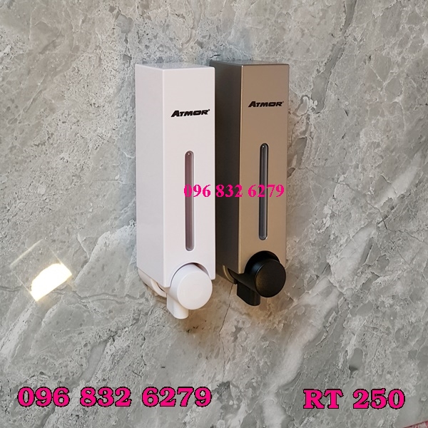 HỘP ĐỰNG NƯỚC RỬA TAY TREO TƯỜNG HỘP ĐỰNG XÀ PHÒNG TREO TƯỜNG- RT250W/250XAM