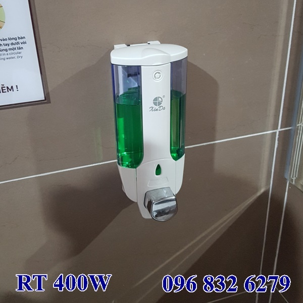 HỘP ĐỰNG NƯỚC RỬA TAY TREO TƯỜNG HỘP ĐỰNG XÀ PHÒNG TREO TƯỜNG- RT400W